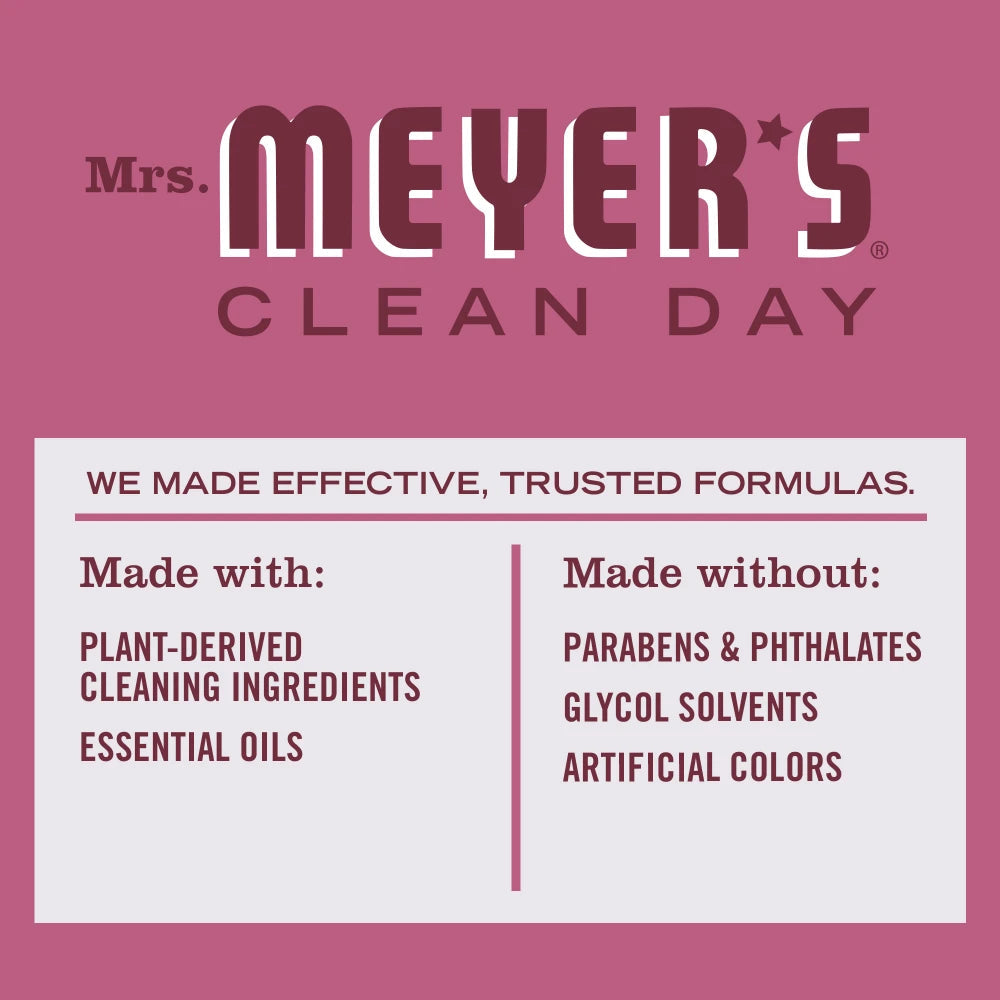 Mrs. Meyers Mum Multi - Surface Everyday Cleaner - for Convenient Home Cleaning