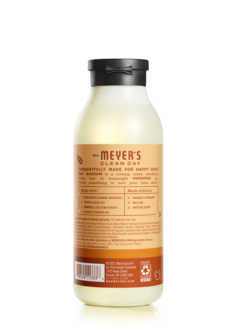 Mrs. Meyers Oat Blossom Body Wash - for Convenient Body Care