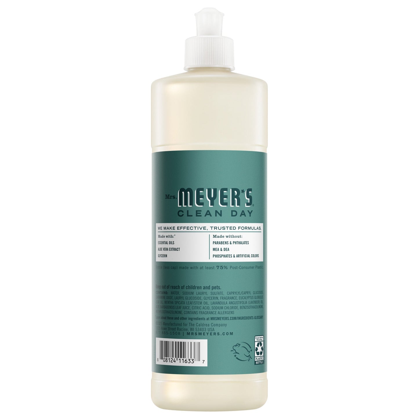 Mrs. Meyers Eucalyptus Dish Soap - for Convenient Dishwashing