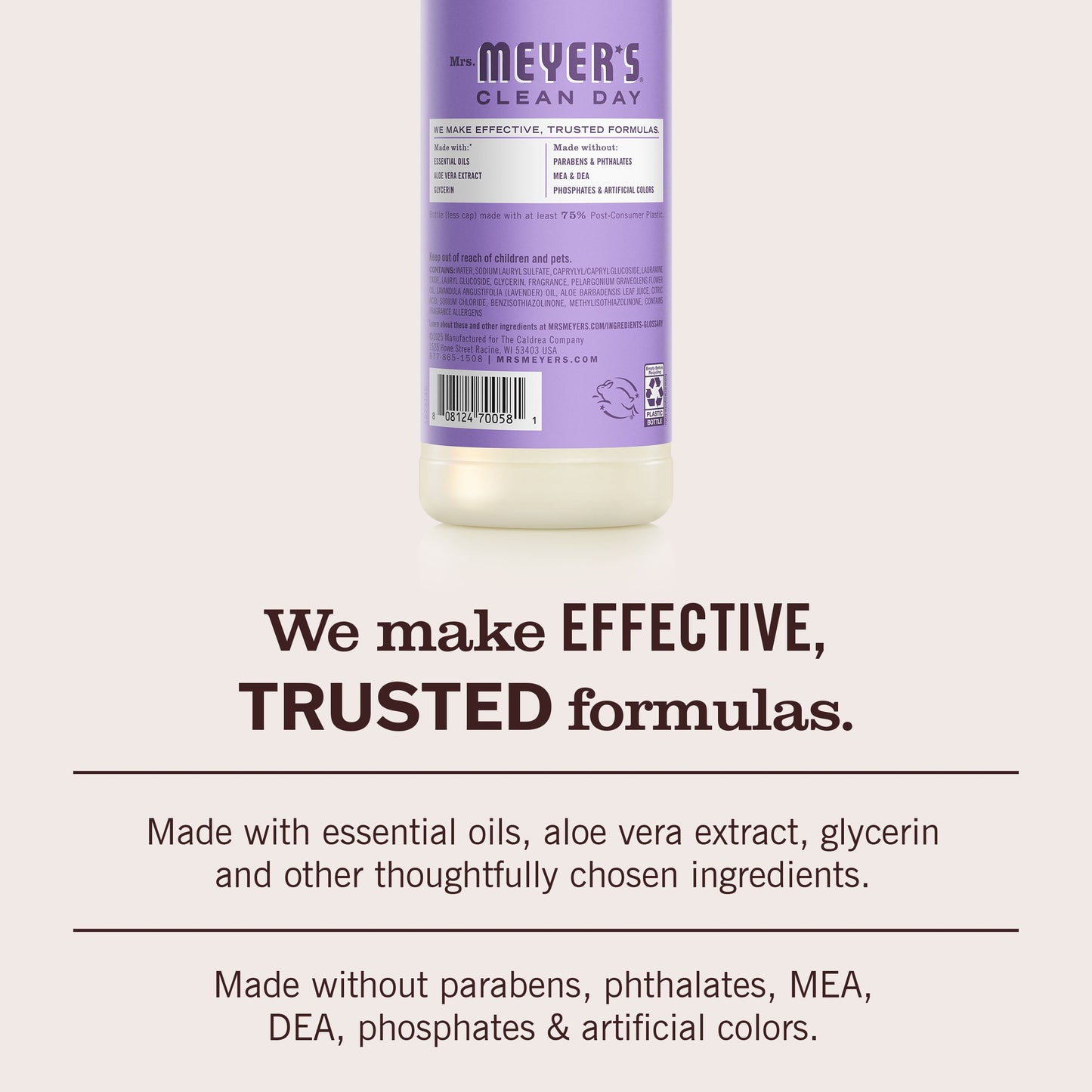 Lilac Dish Soap Mrs. Meyers - for Convenient Dishwashing