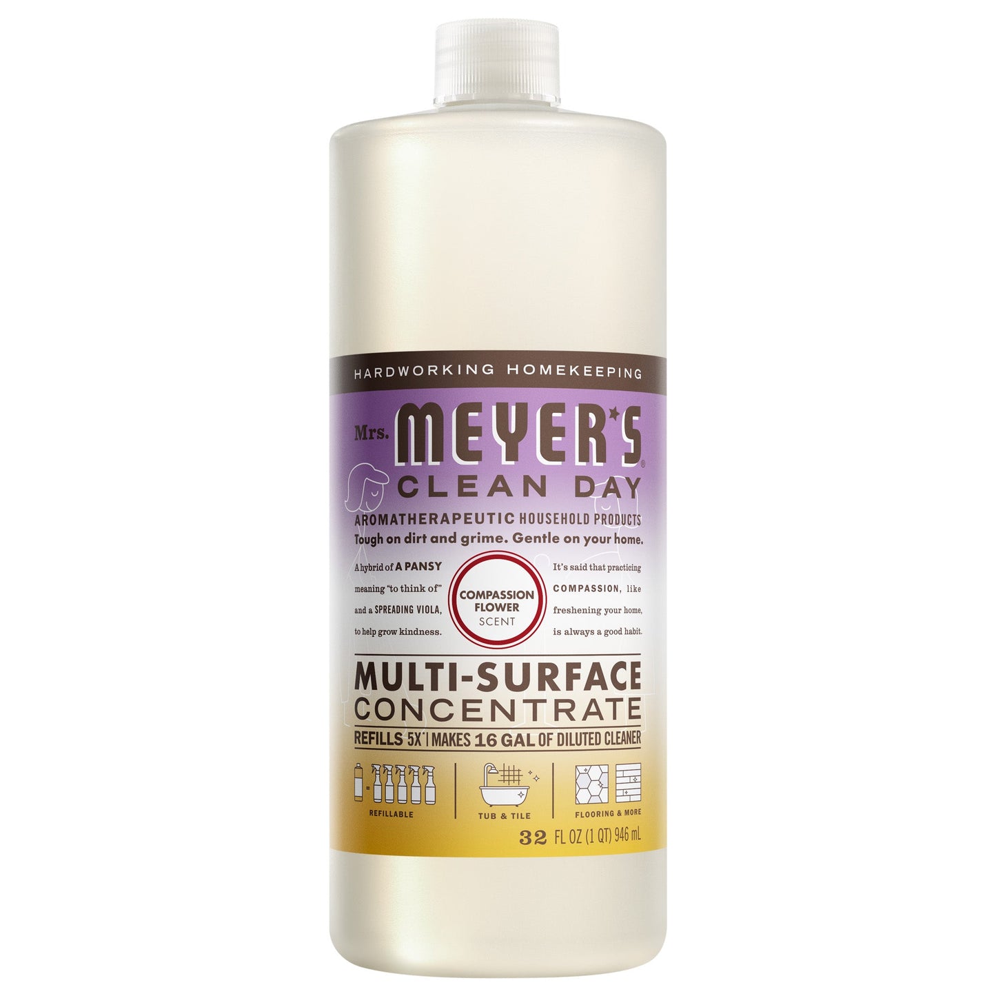 Compassion Flower Multi - Surface Concentrate - for Convenient Easy Refilling