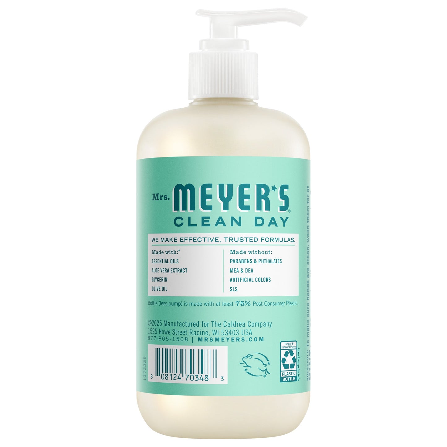 Mrs. Meyers Mint Liquid Hand Soap - for Convenient Hand Care
