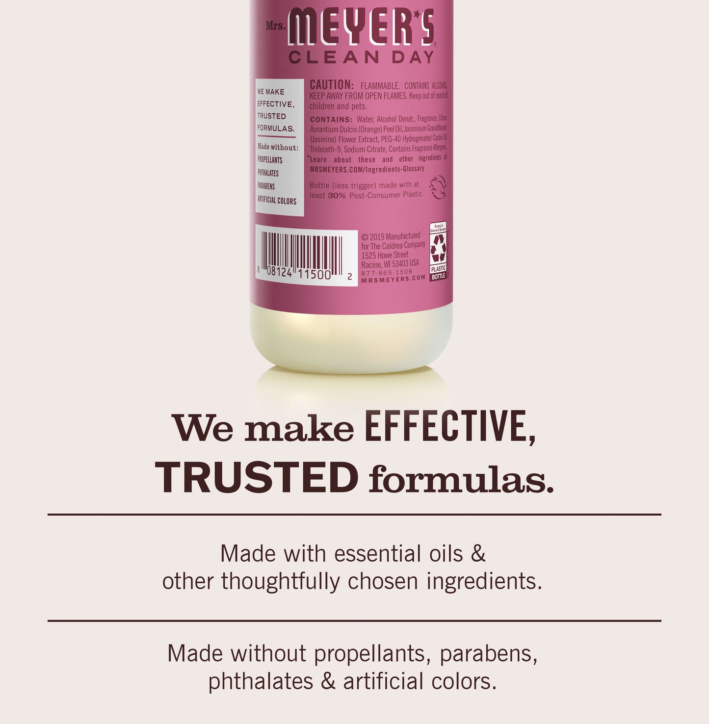 Mrs. Meyers Mum Room Freshener - for Convenient Home Fragrance