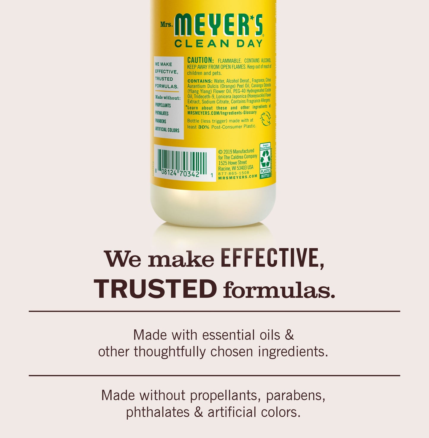Mrs. Meyers Honeysuckle Room Freshener - for Convenient Home Fragrance