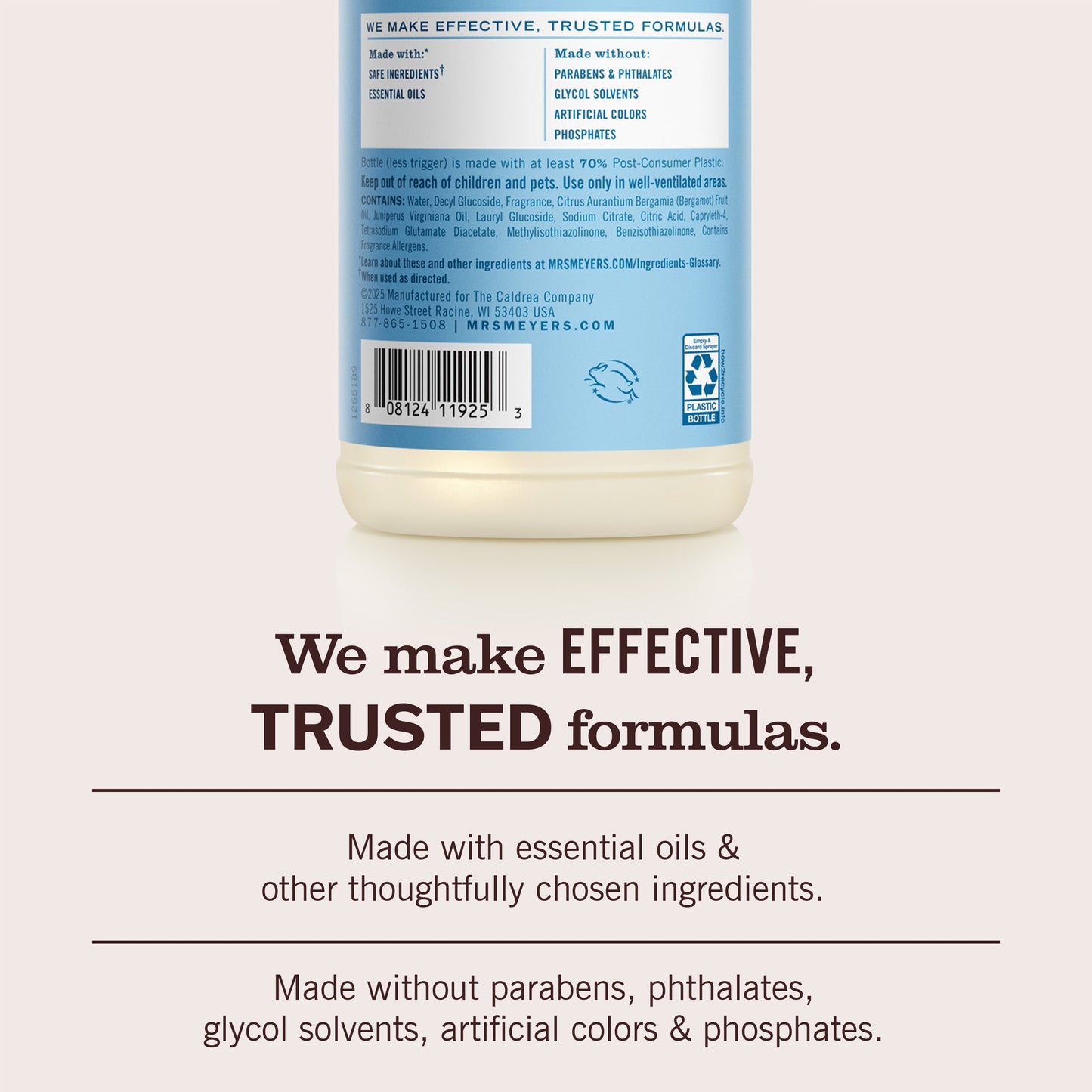 Rain Water Multi - Surface Everyday Cleaner - for Convenient Home Cleaning
