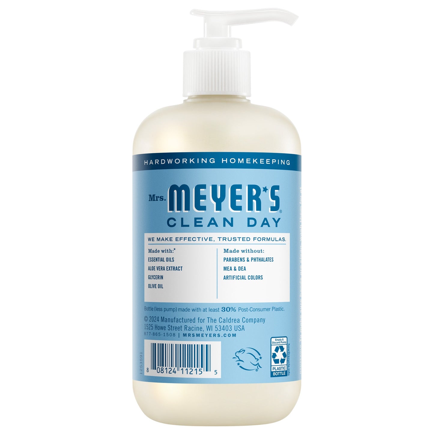 Mrs. Meyers Rain Water Liquid Hand Soap - for Convenient Hand Care